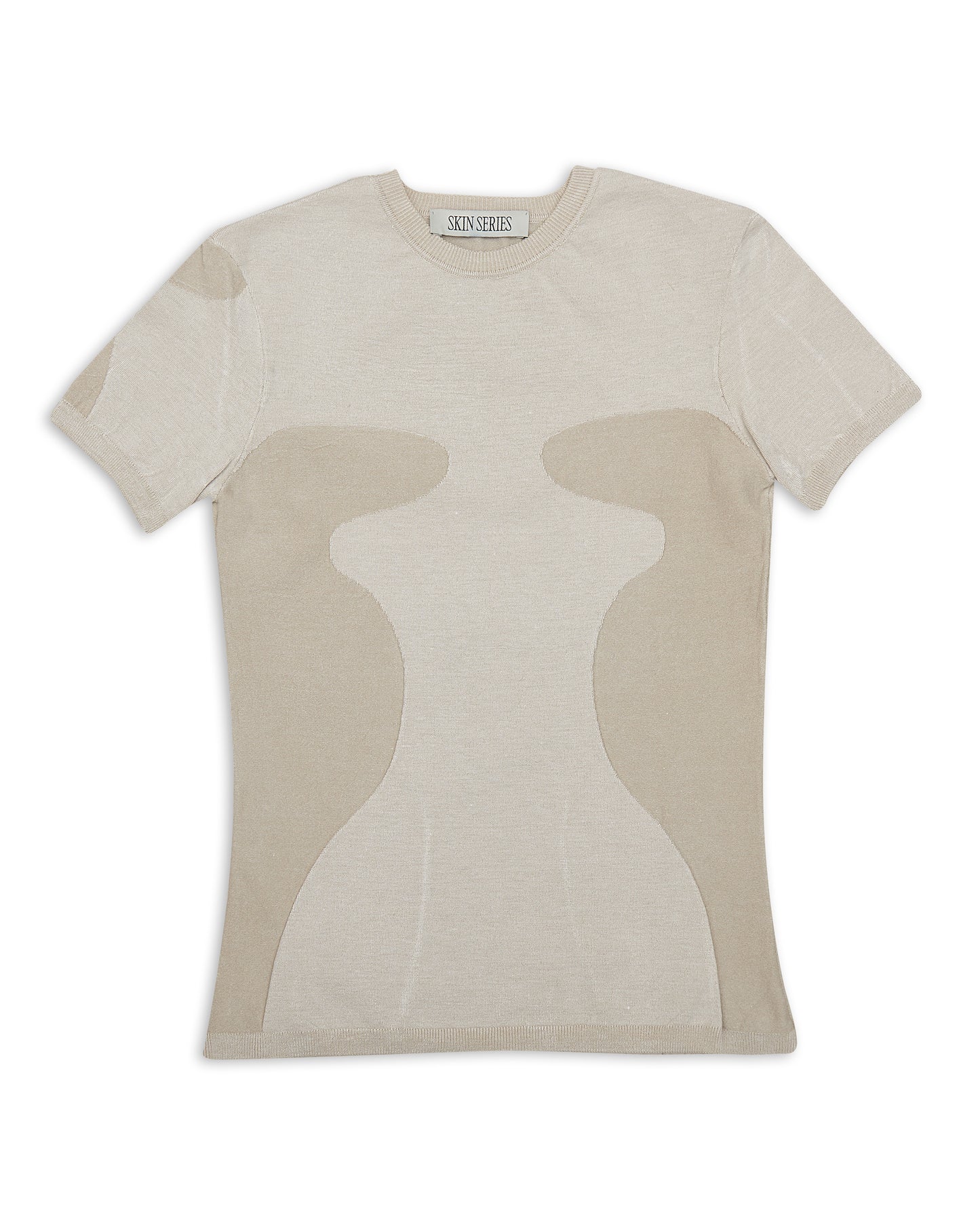 Beige Short Sleeve Base Layer