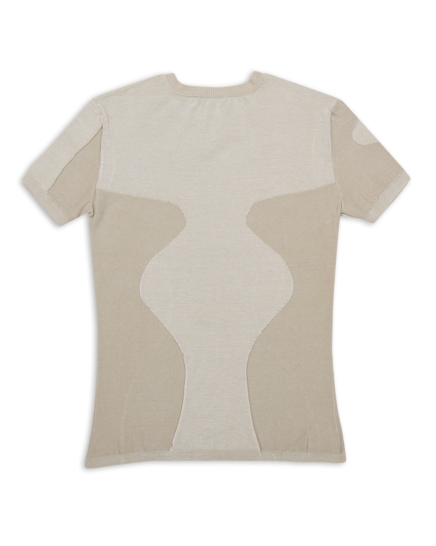 Beige Short Sleeve Base Layer